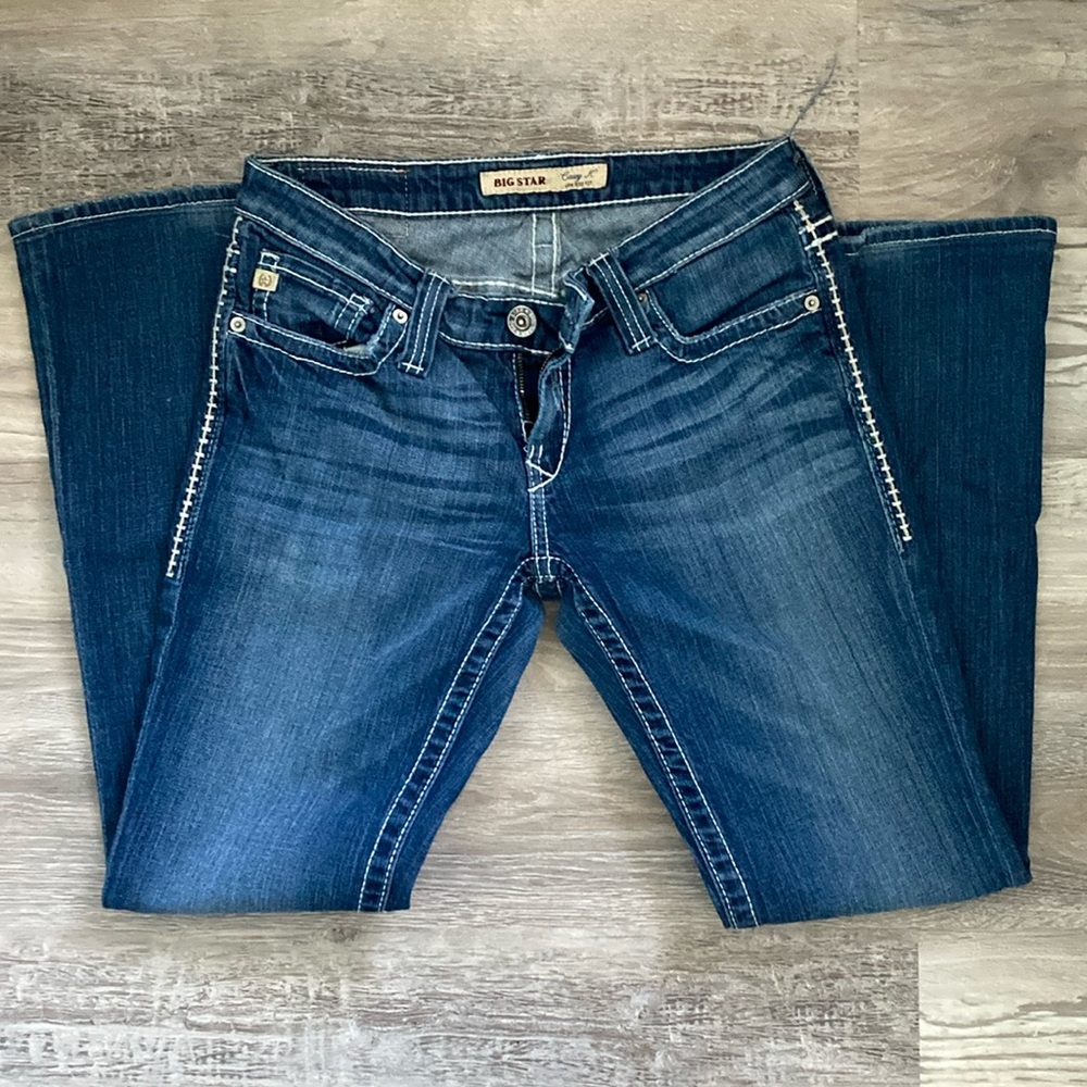 Low Rise Big Star Flare/Bootcut Jeans
